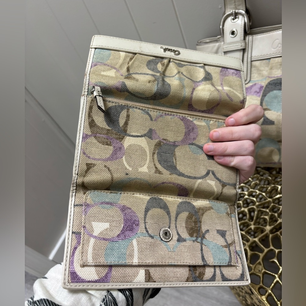 Coach Multicolor Shoulder Bag and Wallet Set - Picture 5 of 13